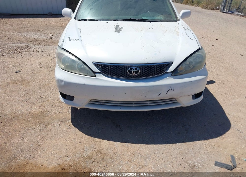 2005 TOYOTA CAMRY SE VIN: 4T1BE32K35U601375