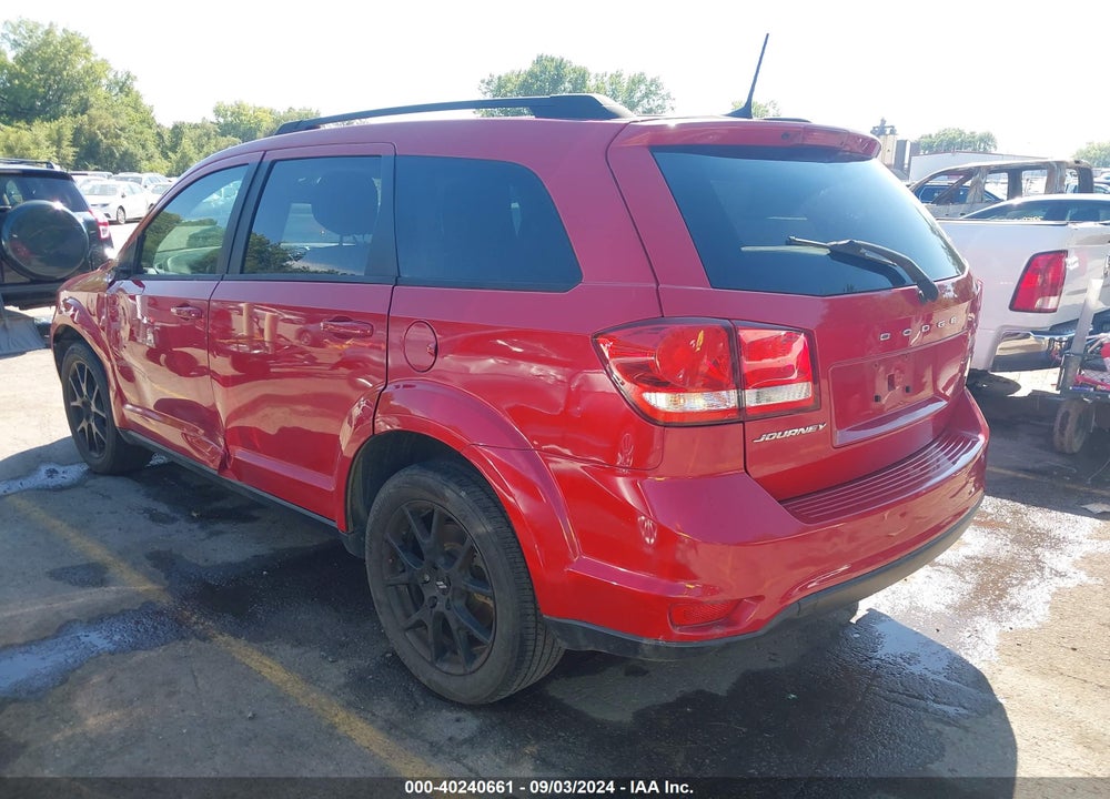 2018 DODGE JOURNEY SXT VIN: 3C4PDCBB2JT439661