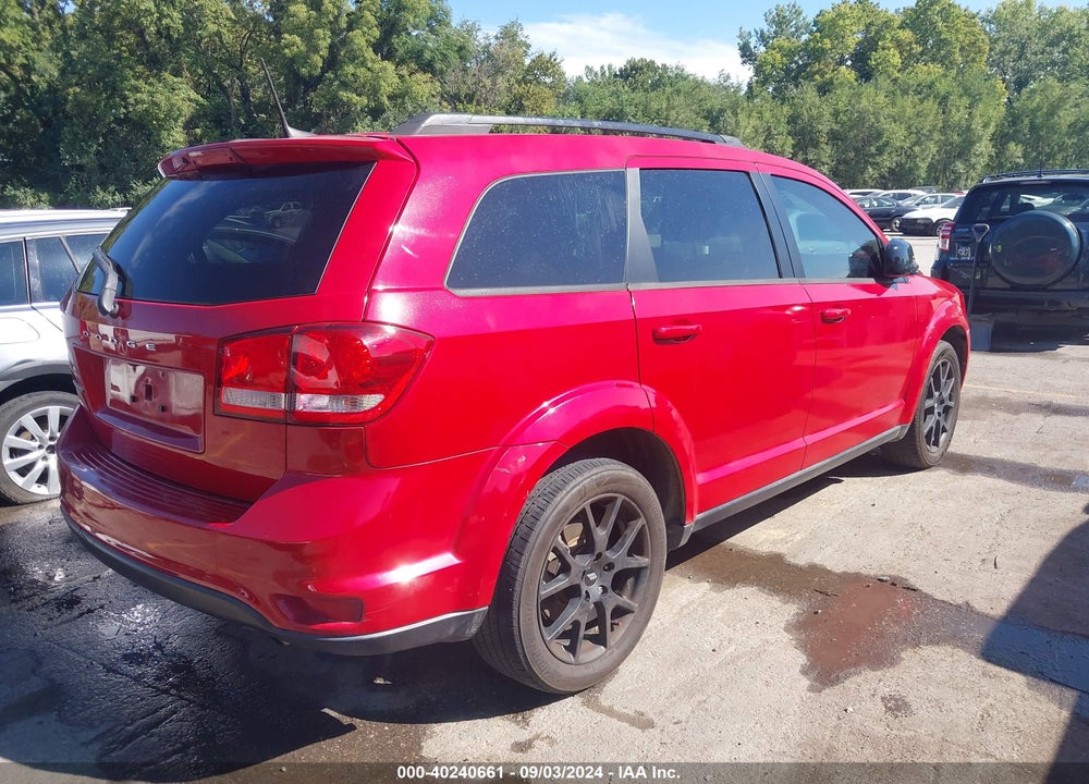 2018 DODGE JOURNEY SXT VIN: 3C4PDCBB2JT439661
