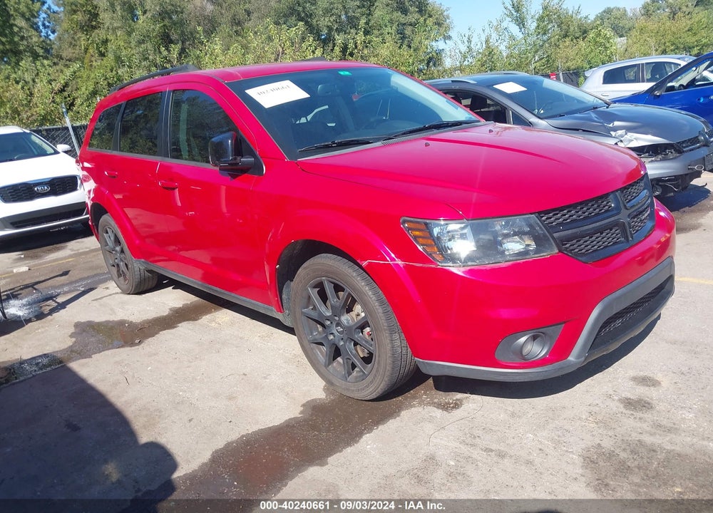 2018 DODGE JOURNEY SXT VIN: 3C4PDCBB2JT439661
