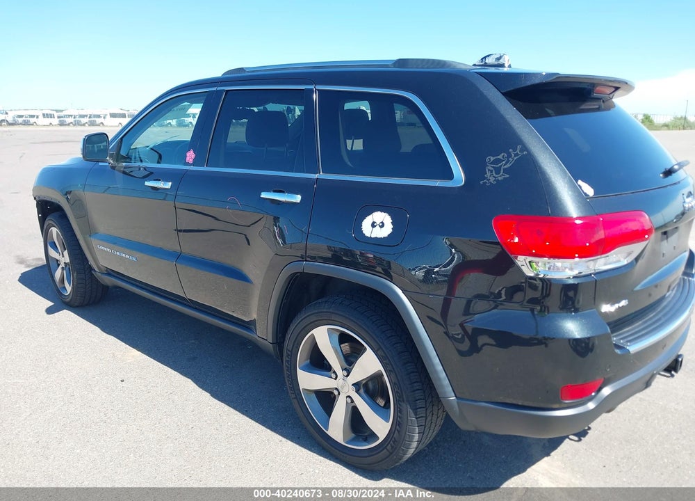 2014 JEEP GRAND CHEROKEE LIMITED VIN: 1C4RJFBG6EC129710