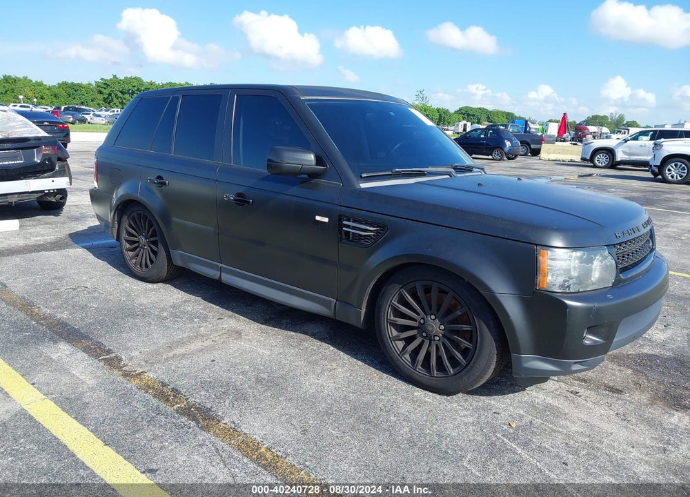 2013 LAND ROVER RANGE ROVER SPORT HSE VIN: SALSF2D40DA775715