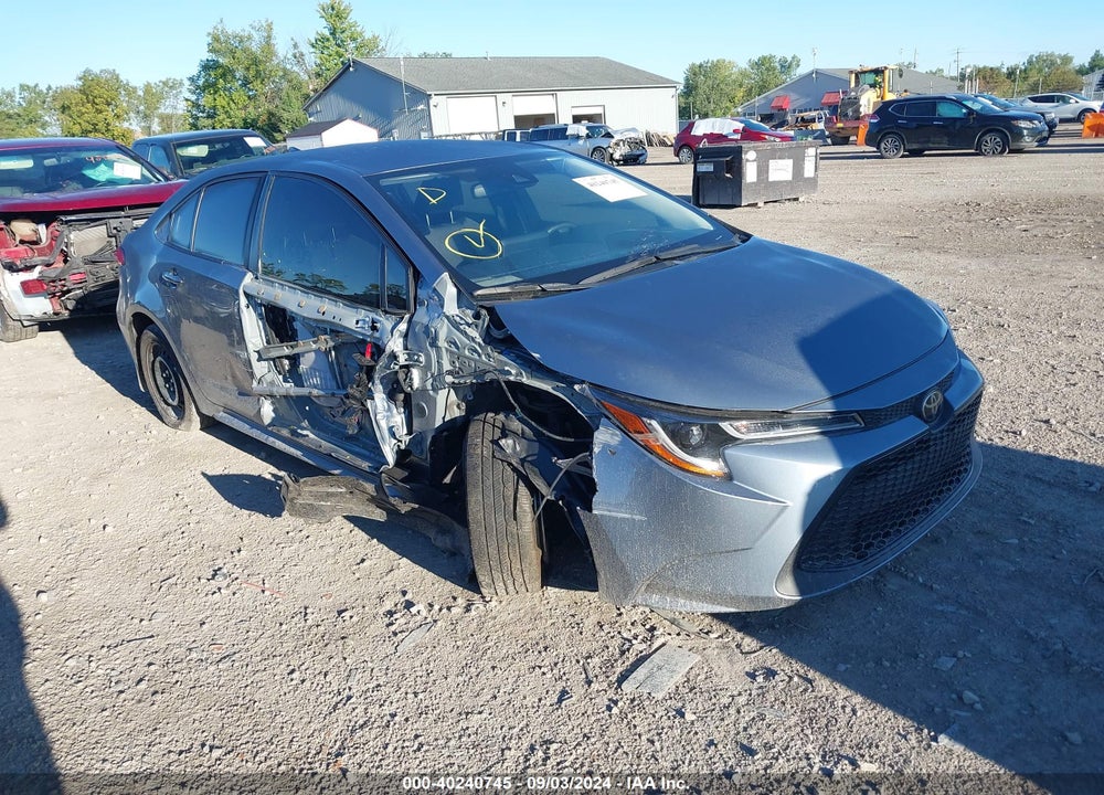 2020 TOYOTA COROLLA LE VIN: JTDEPRAEXLJ054050