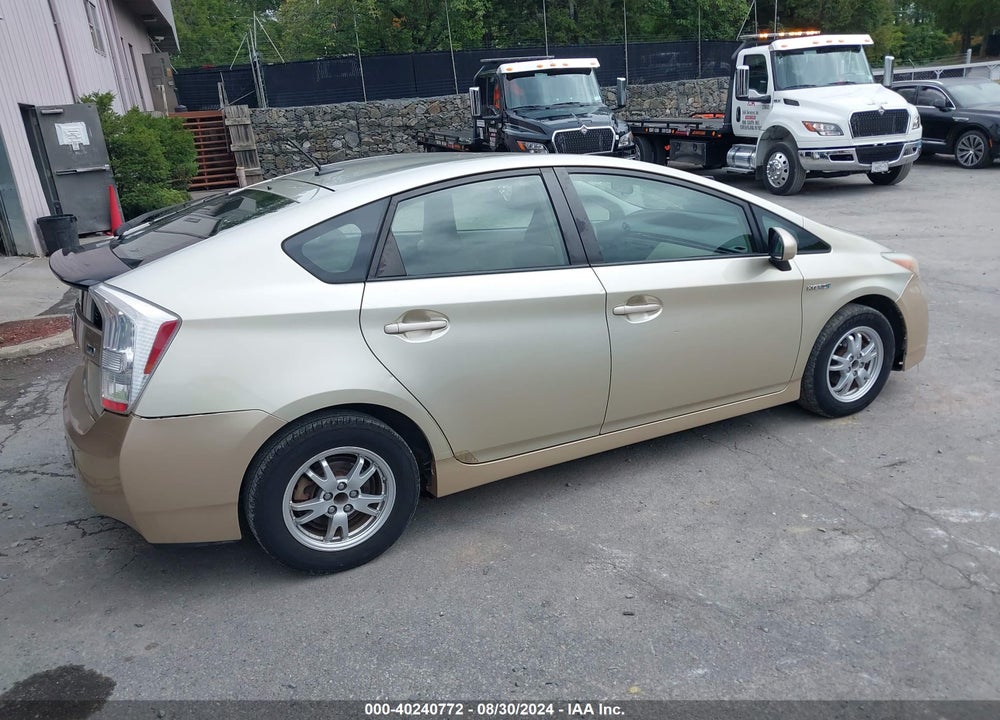 2010 TOYOTA PRIUS II VIN: JTDKN3DUXA0139448