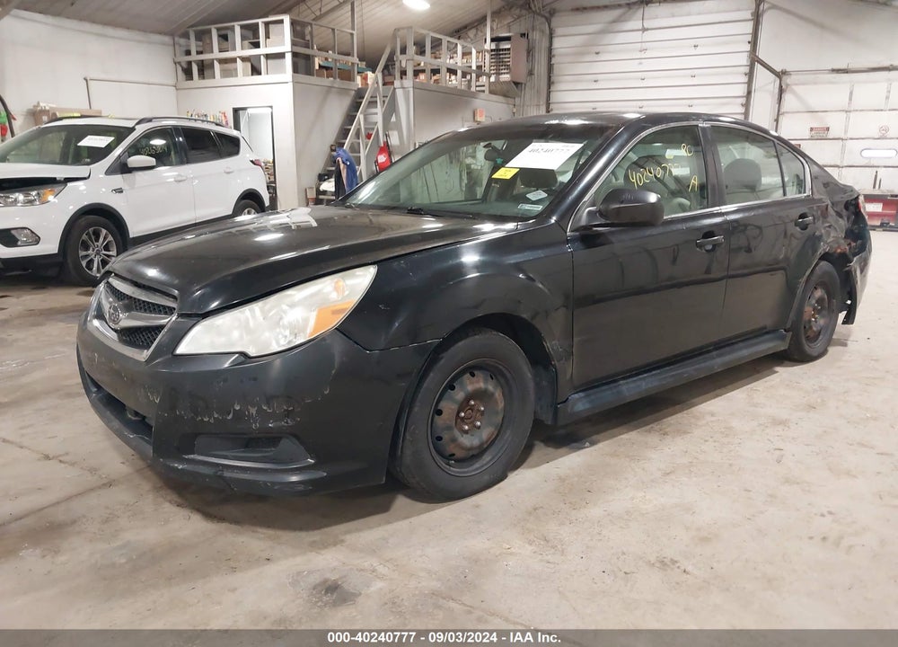2010 SUBARU LEGACY 2.5I VIN: 4S3BMBA62A3211146