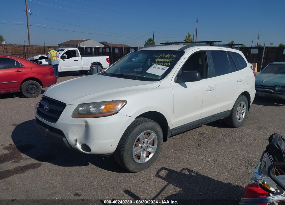 2009 HYUNDAI SANTA FE GLS VIN: 5NMSG13D39H304865