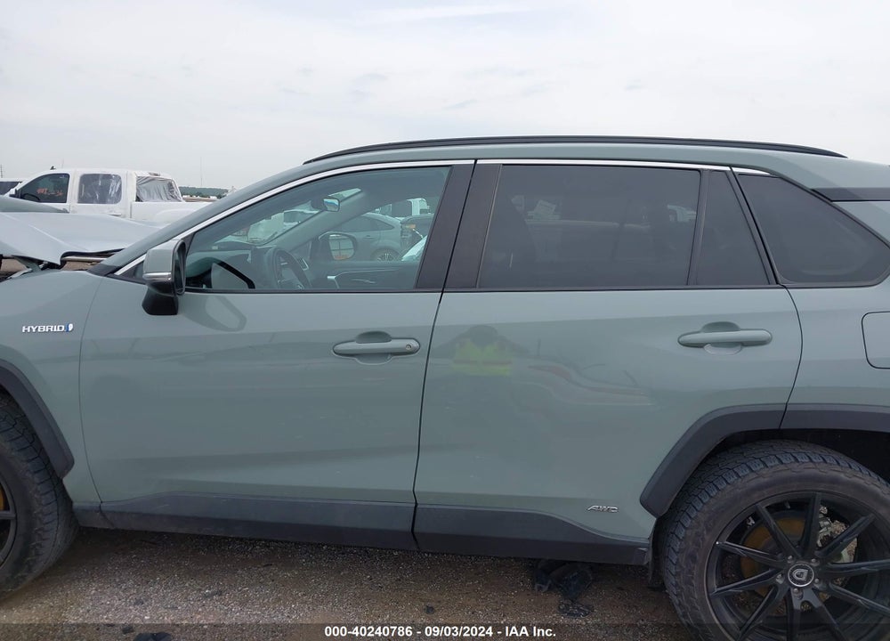 2021 TOYOTA RAV4 HYBRID XLE VIN: 4T3RWRFV1MU027416