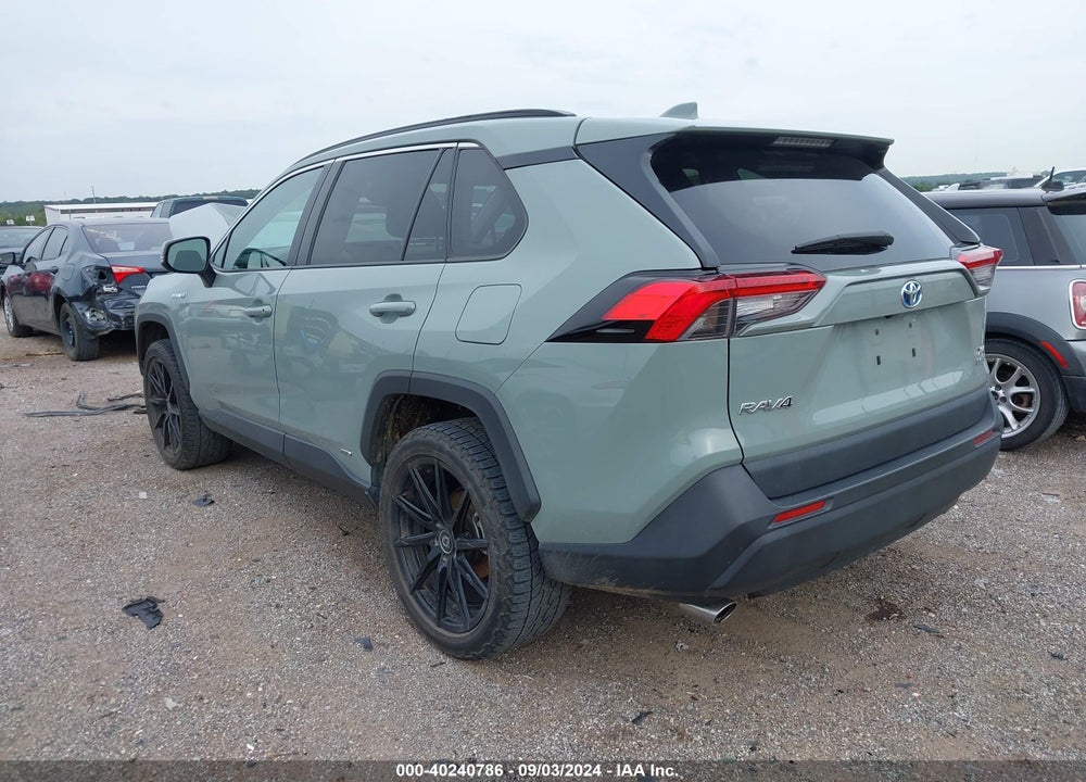 2021 TOYOTA RAV4 HYBRID XLE VIN: 4T3RWRFV1MU027416