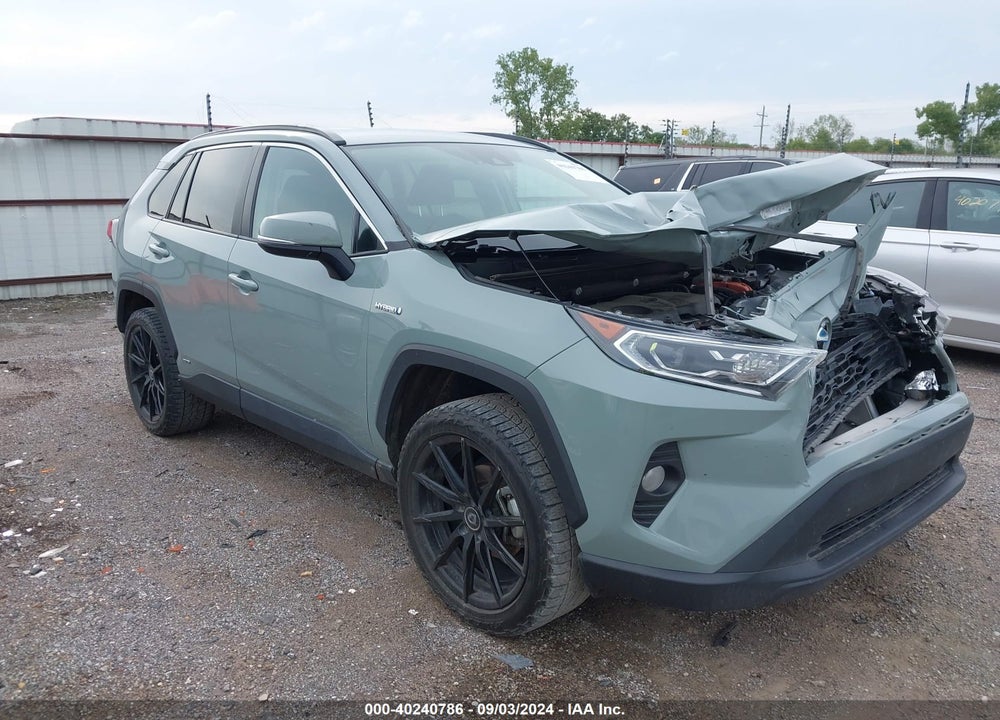 2021 TOYOTA RAV4 HYBRID XLE VIN: 4T3RWRFV1MU027416