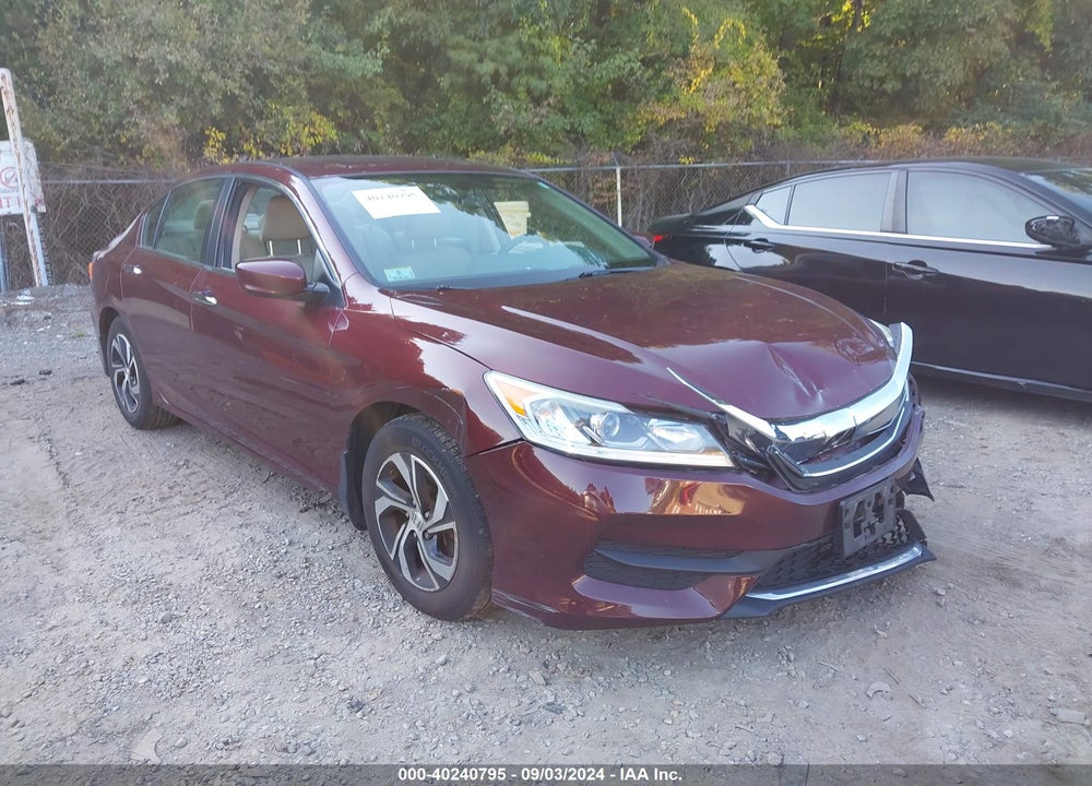 2016 HONDA ACCORD LX VIN: 1HGCR2F35GA144231
