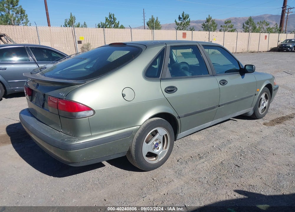 1999 SAAB 9 3 VIN: YS3DD58N8X2077824