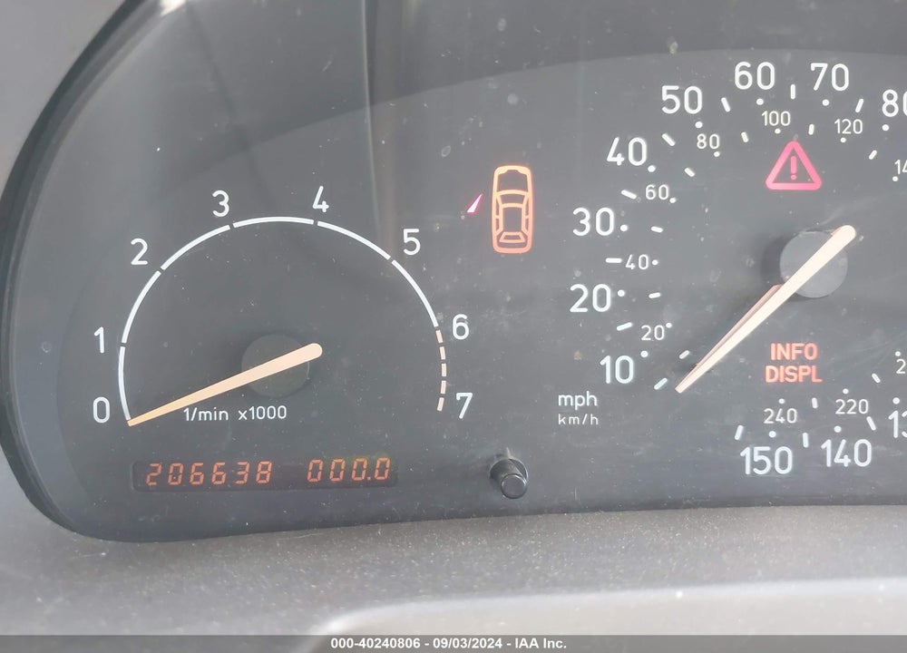 1999 SAAB 9 3 VIN: YS3DD58N8X2077824
