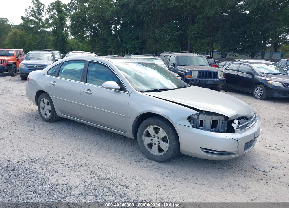 2008 CHEVROLET IMPALA LT VIN: 2G1WT58KX89205811