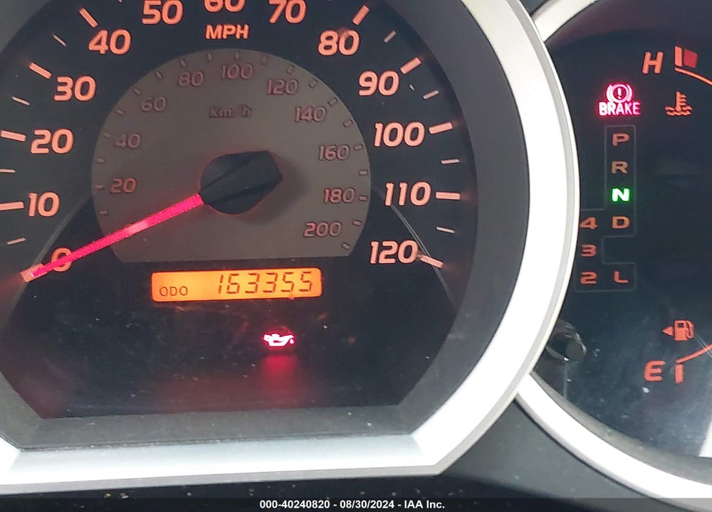 2005 TOYOTA TACOMA PRERUNNER V6 VIN: 5TEJU62N25Z126002