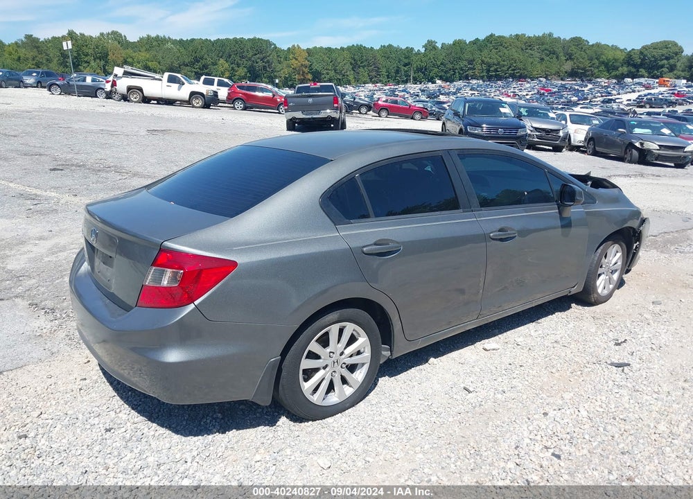 2012 HONDA CIVIC EX VIN: 2HGFB2F87CH603106