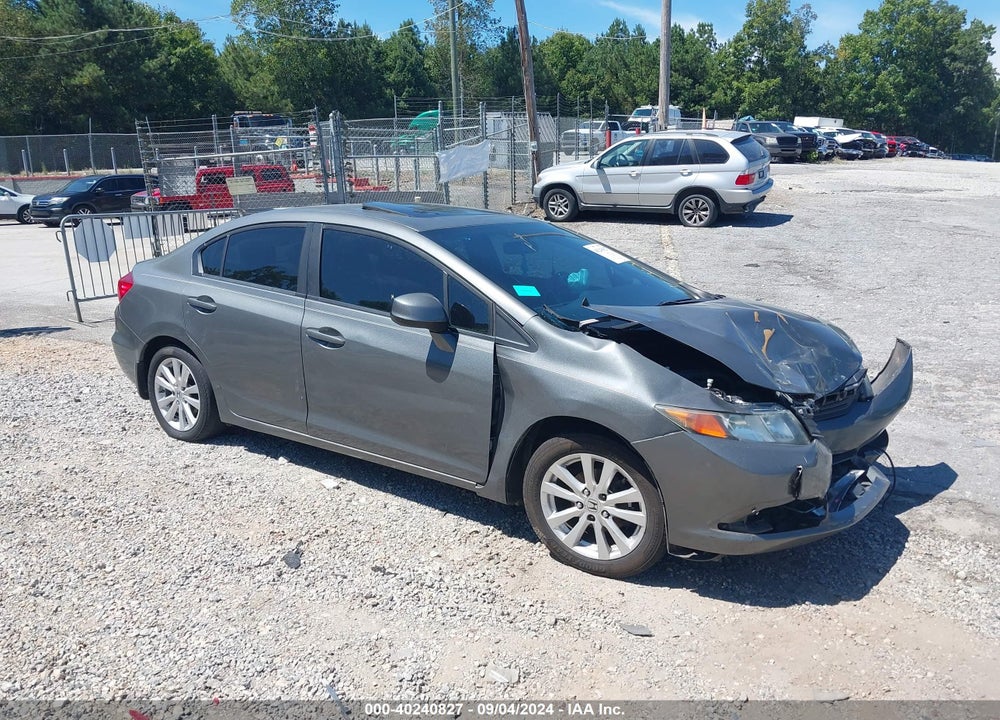 2012 HONDA CIVIC EX VIN: 2HGFB2F87CH603106