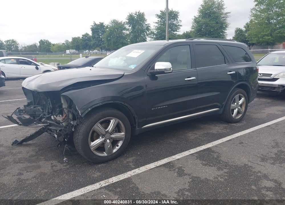 2012 DODGE DURANGO CITADEL VIN: 1C4SDJET9CC301892