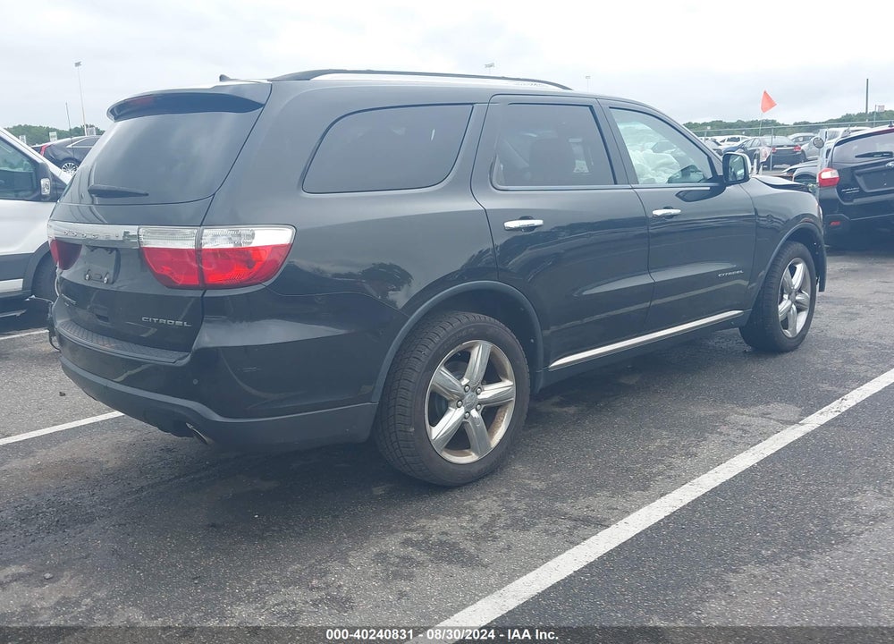 2012 DODGE DURANGO CITADEL VIN: 1C4SDJET9CC301892
