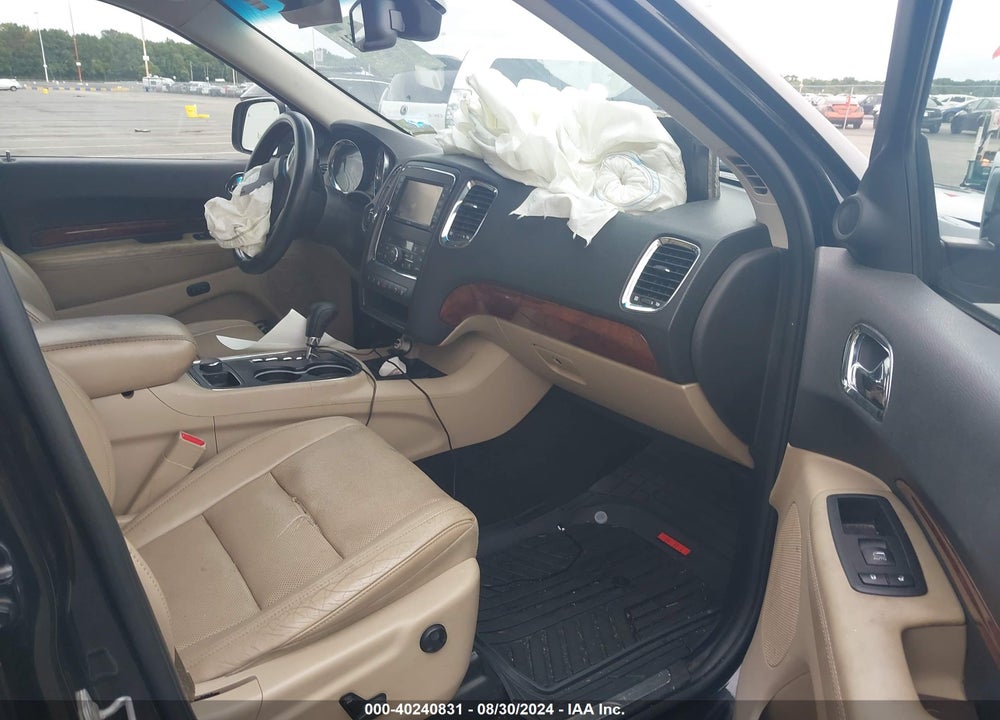 2012 DODGE DURANGO CITADEL VIN: 1C4SDJET9CC301892