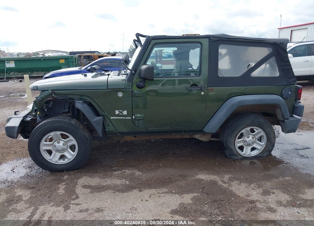 2007 JEEP WRANGLER X VIN: 1J4FA24127L190229