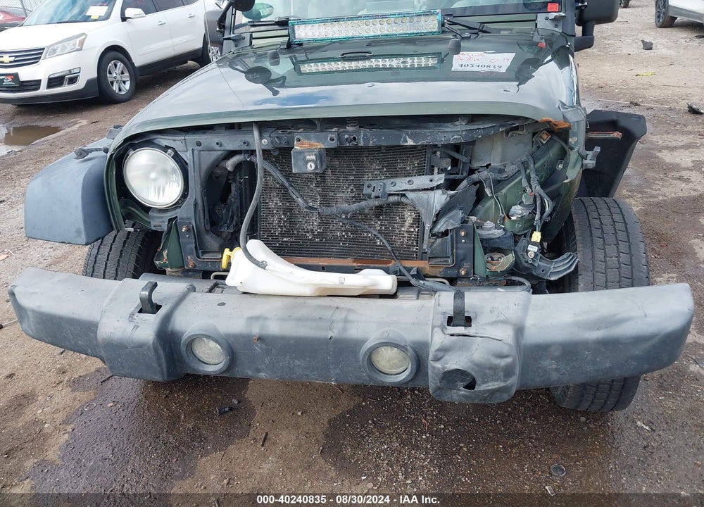 2007 JEEP WRANGLER X VIN: 1J4FA24127L190229