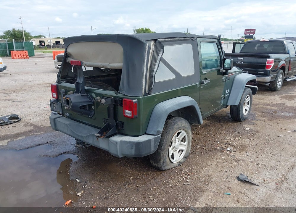 2007 JEEP WRANGLER X VIN: 1J4FA24127L190229