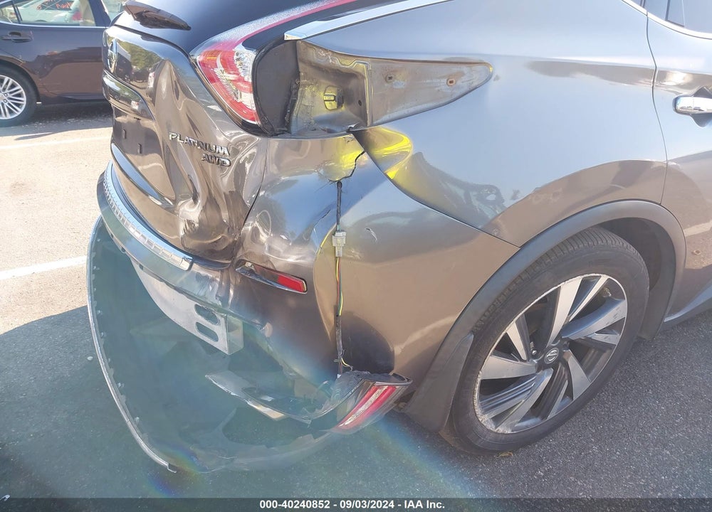 2015 NISSAN MURANO PLATINUM VIN: 5N1AZ2MH9FN213803