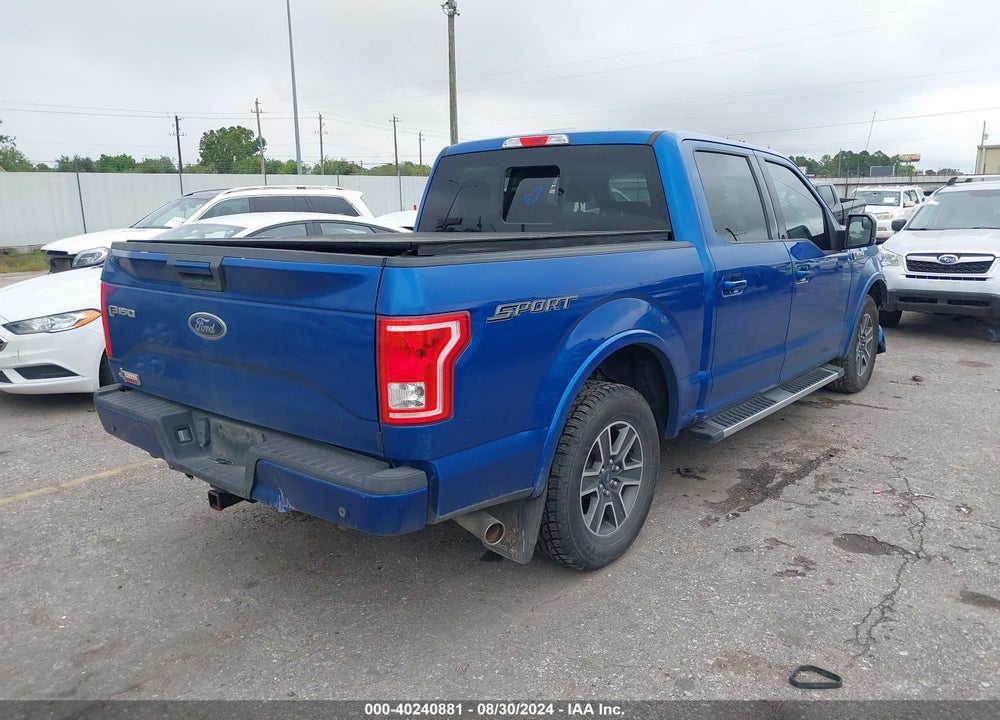 2017 FORD F-150 XLT VIN: 1FTEW1CF5HKC33396