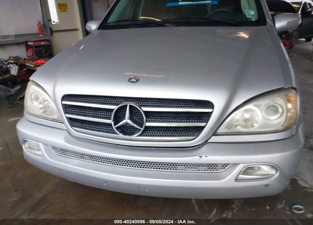 2005 MERCEDES-BENZ ML 500 4MATIC VIN: 4JGAB75E75A526828