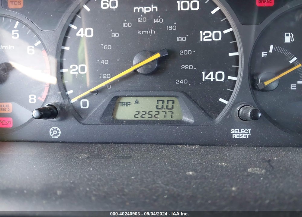 2001 HONDA ACCORD 3.0 EX VIN: 1HGCG16531A072714