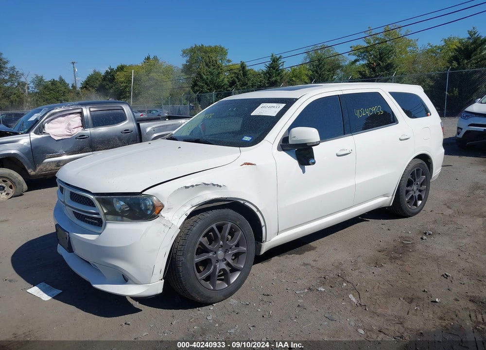 2011 DODGE DURANGO R/T VIN: 1D4SD6GT5BC708815