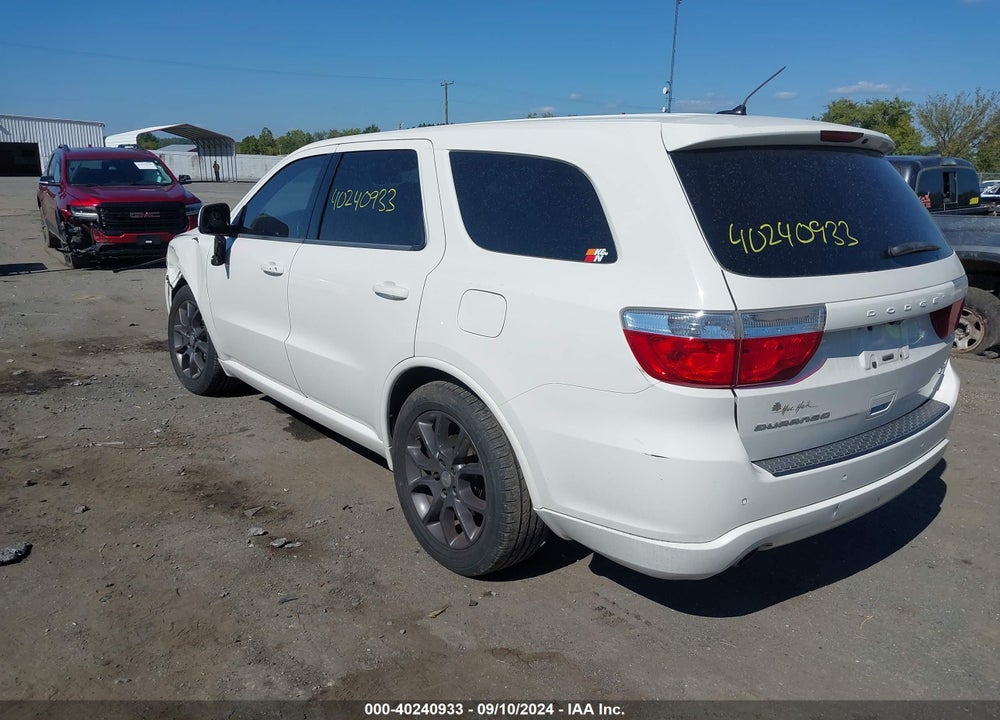 2011 DODGE DURANGO R/T VIN: 1D4SD6GT5BC708815