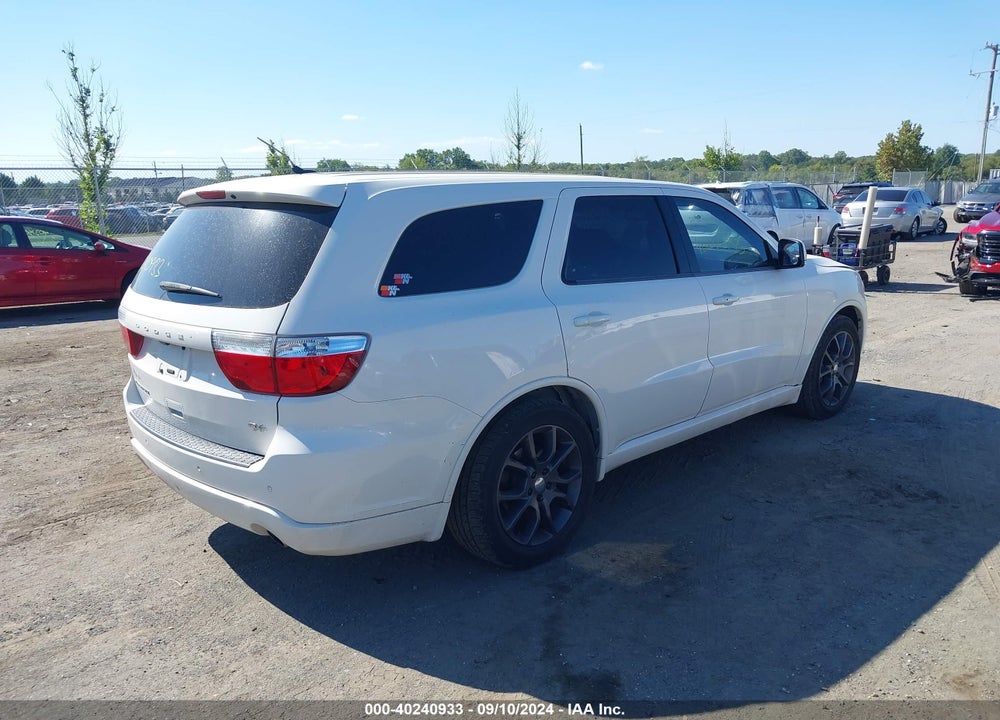 2011 DODGE DURANGO R/T VIN: 1D4SD6GT5BC708815