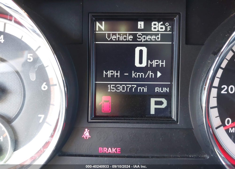 2011 DODGE DURANGO R/T VIN: 1D4SD6GT5BC708815