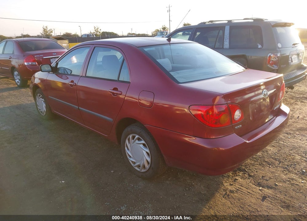 2003 TOYOTA COROLLA CE VIN: JTDBR32E332007588