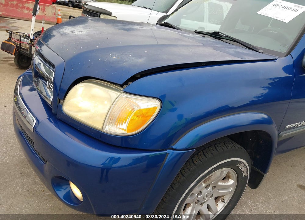 2006 TOYOTA TUNDRA SR5 V8 VIN: 5TBBT44196S483853