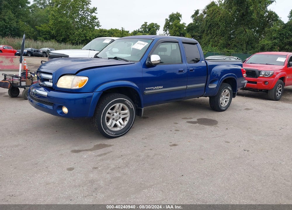 2006 TOYOTA TUNDRA SR5 V8 VIN: 5TBBT44196S483853