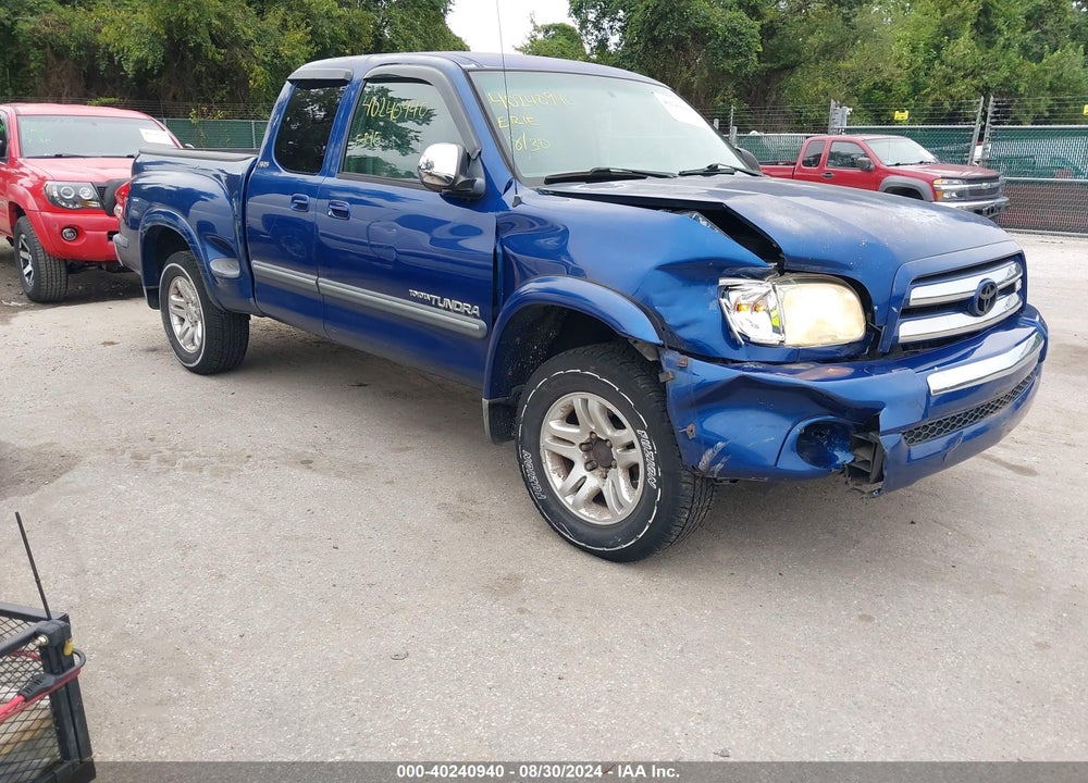 2006 TOYOTA TUNDRA SR5 V8 VIN: 5TBBT44196S483853
