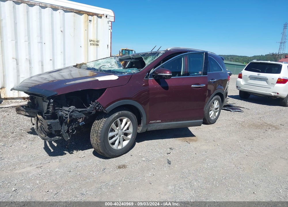 2018 KIA SORENTO 3.3L LX VIN: 5XYPGDA51JG340250