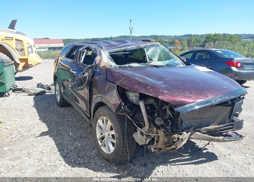 2018 KIA SORENTO 3.3L LX VIN: 5XYPGDA51JG340250
