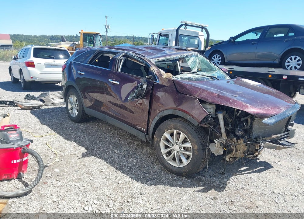 2018 KIA SORENTO 3.3L LX VIN: 5XYPGDA51JG340250