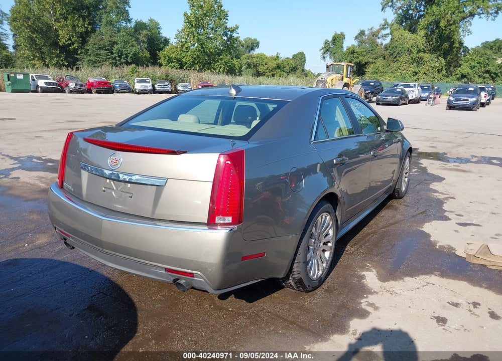 2010 CADILLAC CTS PERFORMANCE VIN: 1G6DL5EG9A0138975