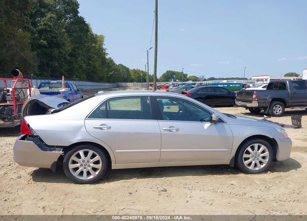 2007 HONDA ACCORD 3.0 EX VIN: 1HGCM66597A013939