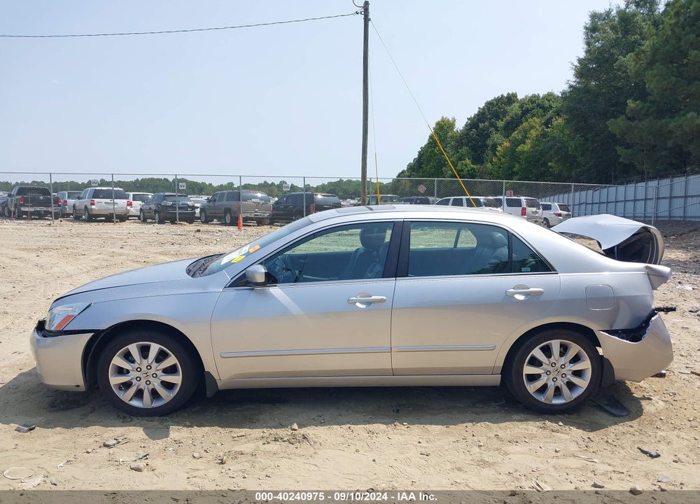 2007 HONDA ACCORD 3.0 EX VIN: 1HGCM66597A013939