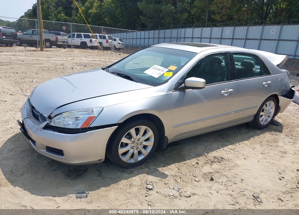 2007 HONDA ACCORD 3.0 EX VIN: 1HGCM66597A013939