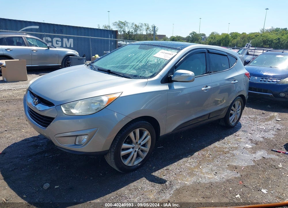 2011 HYUNDAI TUCSON LIMITED VIN: KM8JU3AC7BU219743