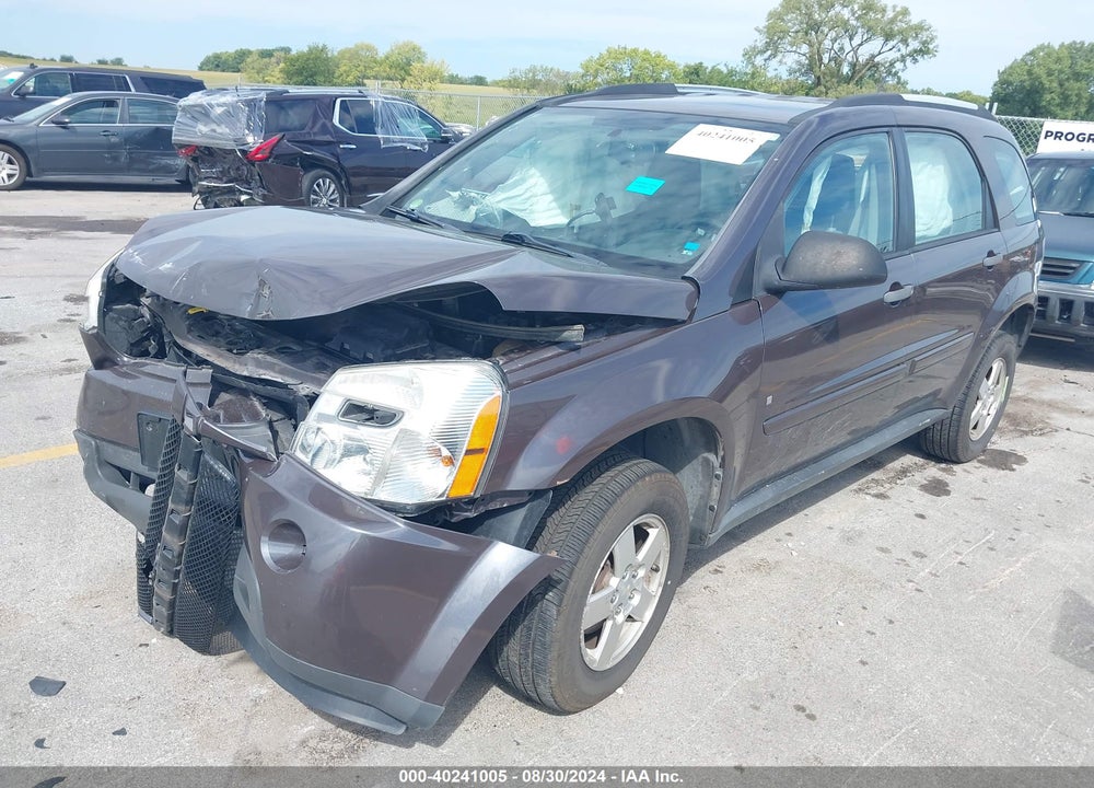 2008 CHEVROLET EQUINOX LS VIN: 2CNDL13F186284106