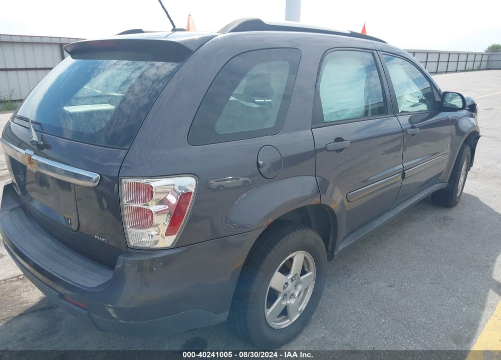 2008 CHEVROLET EQUINOX LS VIN: 2CNDL13F186284106