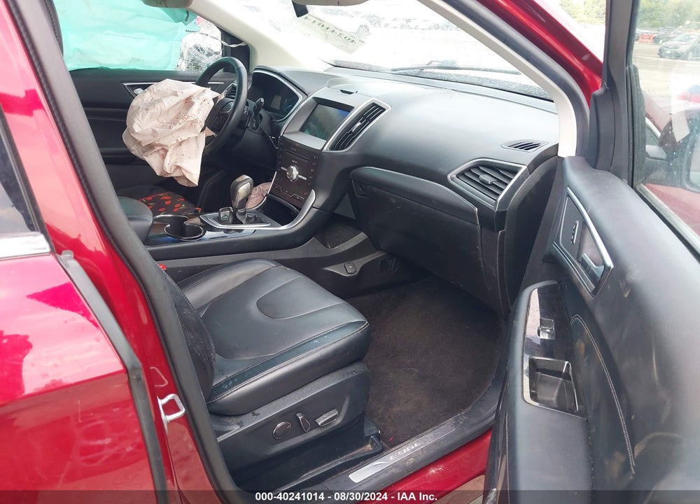 2017 FORD EDGE TITANIUM VIN: 2FMPK4K99HBB90317
