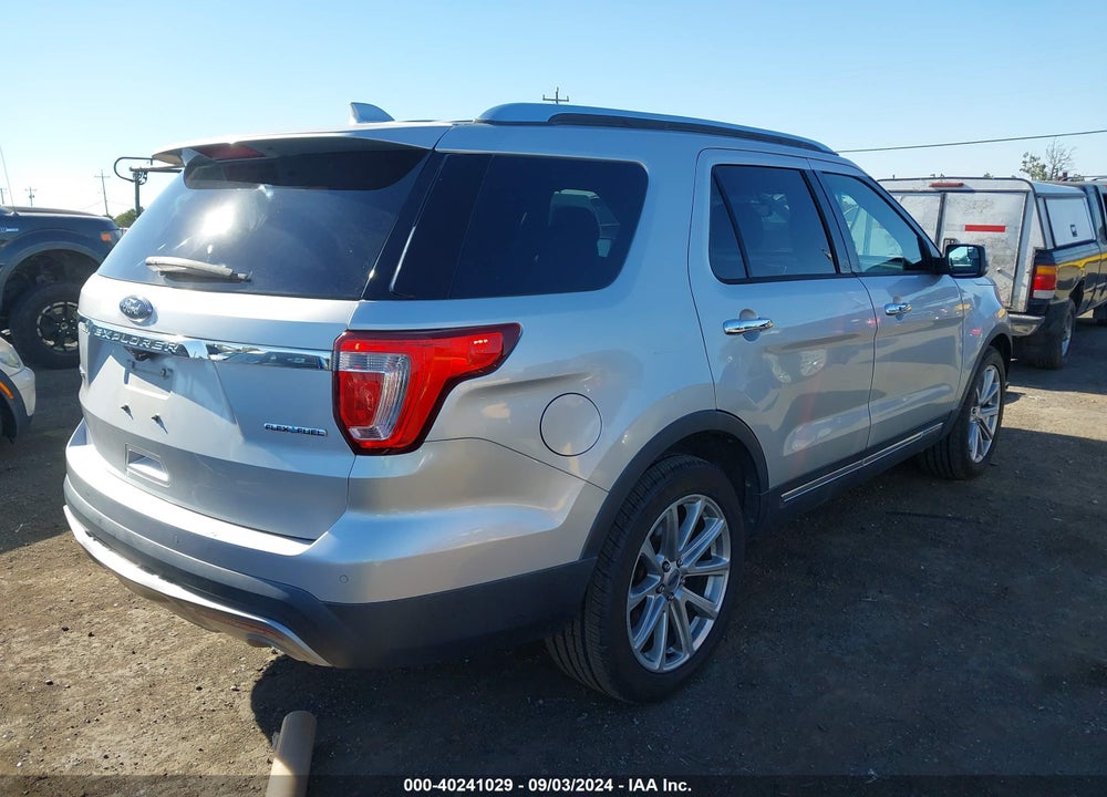 2016 FORD EXPLORER LIMITED VIN: 1FM5K7F87GGA71280